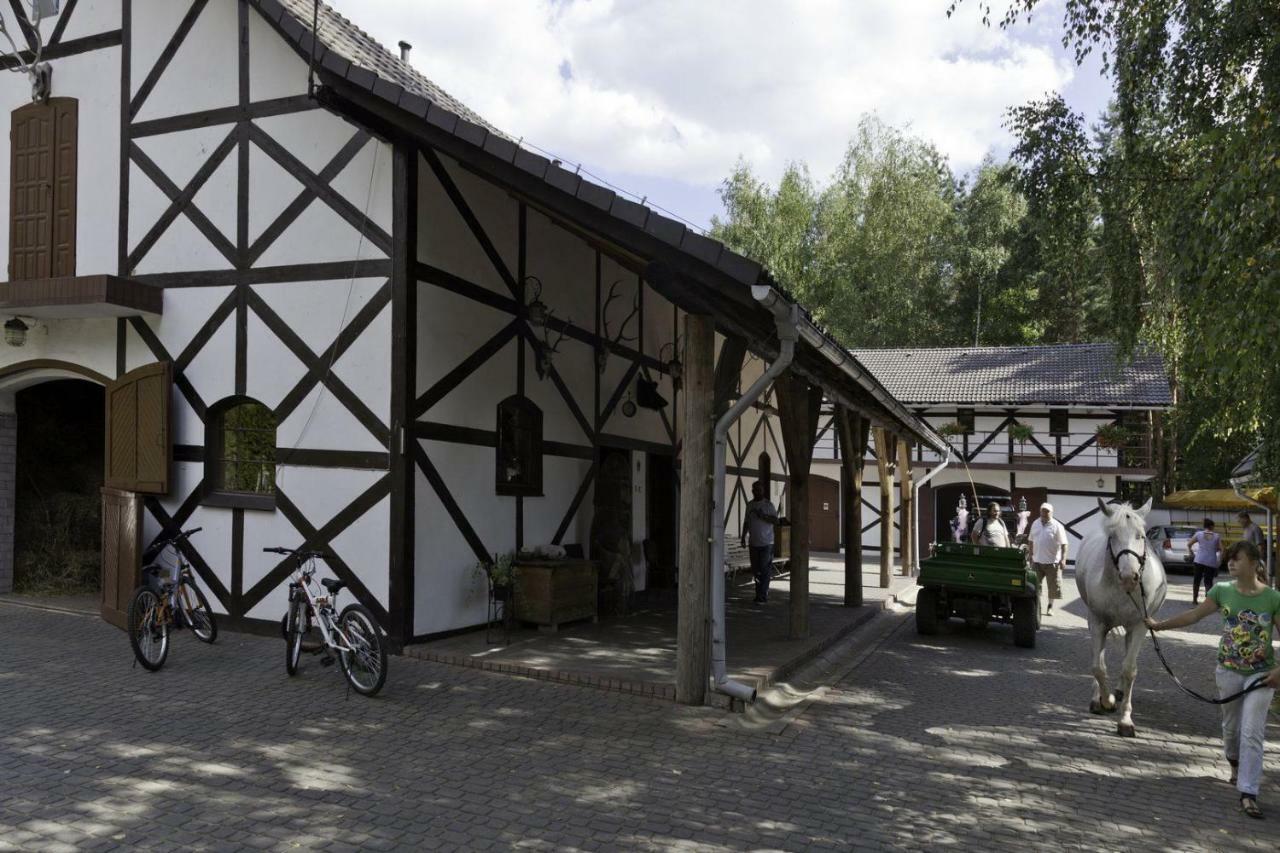 Park Lesny 'U Kaczyny' Hotel Rogow ภายนอก รูปภาพ